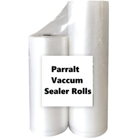 Parralt Vacuum Sealer Bags for food 2 Pack - 8x50, 11x50 Food Saver, Seal a Meal, BPA Free, Heavy Duty, Great for vac storage - Food Preserving Bag Brand: Generic