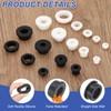 PATIKIL Silicone Rubber Grommet, 7 Pcs 1-1/4"(32mm) Drill Hole, 7/8"(22mm)