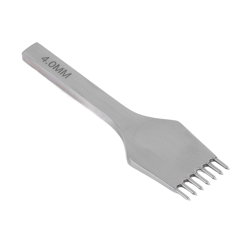 Leather Pricking Iron Round Cutting Mirror Polished High Speed Steel