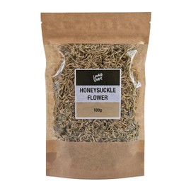 Lowhill Valley Honeysuckle Flower Tea - Whole Dried Lonicera Japonica Buds - For Immune Function & Digestion - Soothing Loose Herbal Tea - 100% Natural Ingredient – 100g
