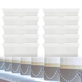 Slat Weights Vertical Blind, Slat Curtain Replacement Parts Hanger, Slat Curtain Weight Plates, 10 Pieces 127 mm Ertical Blinds Bottom Replacement Slats Vertical Blind Replacement Part