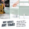 Nostalgia 32-Ounce Heated Electric Lunch Box – Travel Size 4