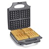BELLA Classic Waffle Iron, 4 Square Belgian Waffle Maker, Non-stick