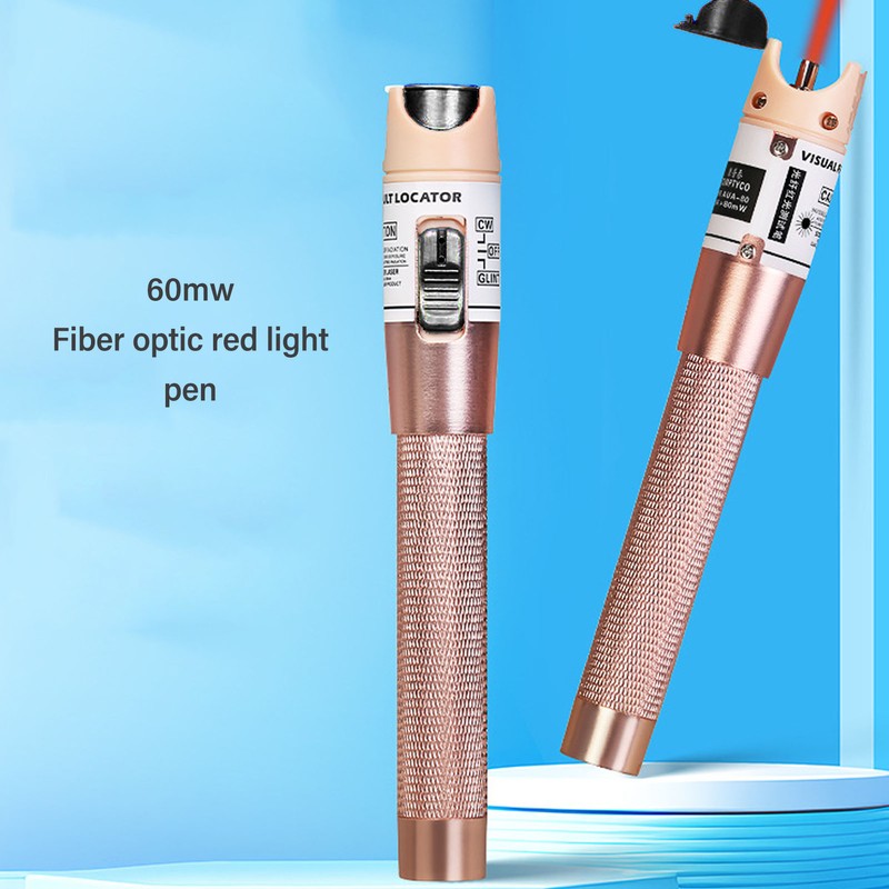 Visual Fault Locator 60mw Portable Fiber Optic VFL Cable Tester