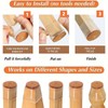 Chair rubber Universal Leg Protectors for Hardwood Floor Fits All
