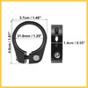BULLSPANN Bicycle Seatpost Clamp Seatpost Adapter Replacement for Bicycle 31.8mm