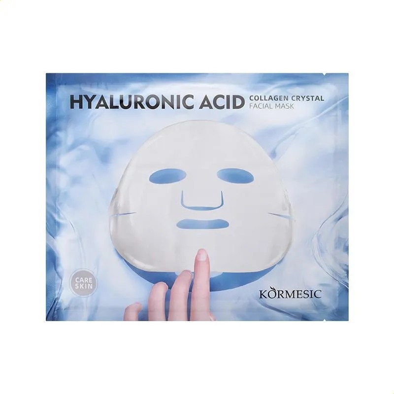 🔥 Mascarilla facial de colágeno con ácido hialurónico paquete Vitaminas