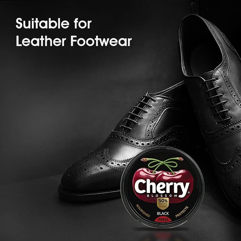 Cherry Blossom Men's Wax Polish 40 G Black (1)