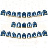 3pcs Ramadan Banner Eid Mubarak Decoration, 2 in 1 Ramadan
