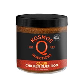 Kosmos Q Cajun Chicken Injection - Cajun Injection Marinade for Whole Chicken, Roasted Chicken Breast & Smoked Wings - BBQ Seasoning Made in the USA (Cajun)