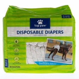 *Top Paw Disposable Dog Diapers - 30 Pack