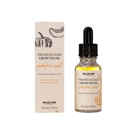 LUXLISS Pumpkin Seed Oil for Hair Growth, Natural Pumpkin Oil, Promotes Hair Growth, Deeply Moisturizes Scalp, 2-in-1 Process of Essence and Essential Oils, Easily Absorbed, Non-Greasy - 3.38 fl oz