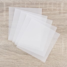 Ideas with Heart Tracing Paper 100 Sheets Square Premium Quality 110 g/m² Ideal Folding Paper for Stars Crafts Transparent Craft Paper