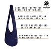 PANASIAM 'Geometrix' 2 Sizes Double Fabric Family Business Shoulder Bag,