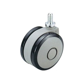 High Logic T-Series Caster 75mm M10 Bolt No Stop