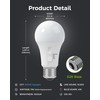 NEOROSS Upgraded Timer Light Bulb, 100W Equivalent A19 LED with
