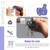 Swpeet 19Pcs Terminal Removal Tool Assortment Kit, Wire Connector Terminal