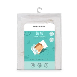Baby Works Bamboo Toddler Pillowcase, Off-White