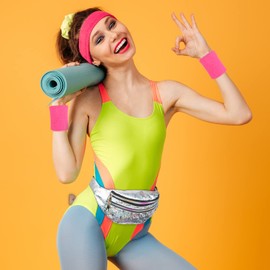 Bum Bag Fashion Waterproof, 1 silver, Fashions