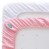Bassinet Fitted Sheet(35" x 21"), 4 Pack for Most Bedside