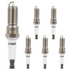 CCIYU Pack of 6 Platinum Iridium car spark plugs Fit