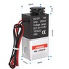 AIRZOE 1/4"NPT DC12V Solenoid Valve,2 Way Normally Closed Electric Solenoid