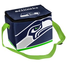 FOCO Seattle Seahawks Big Logo Team Lunch Bag