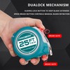 Tape Measure 25 ft, 6 Pack Bulk Easy Read Measuring