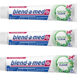 3x Blend A Med 3D White Luxury Perfection 75 ml Toothpaste Gentle Toothpaste