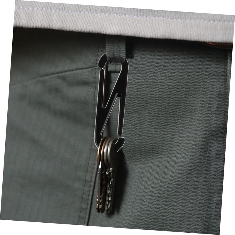 Operitacx Figure 8 Hook Buckle Lanyard Snap Clip Lobster Clasp