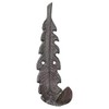 Cast Iron Decorative Feather Hook 6" - Decorative Wall Hook