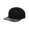Flexfit 110 Fitted Snapback, Farbe Black/Grey