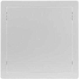 Vent Systems White ABS Plastic Access Panel 10 x 10 Inch (Opening) - Access Door for Drywall, Wall, Ceiling - Electrical, Plumbing Service Wall Hole Cover - Inspection Door - 11 x 11 Inch (Outer)