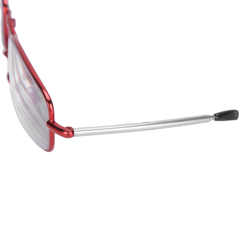 Blue Light Blocking Reading Glasses Fashionable Folding Multifocal Presbyopic Glasses(+200