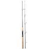 PECHE Spinning Rod Fishing Pole Carbon Fiber Portable Medium Fast
