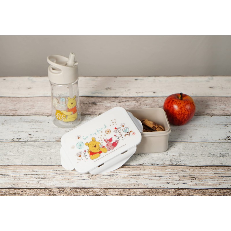 Geda Labels Lunch Box with Clip Closure, Colourful, 16 x