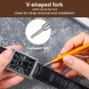 Mabor Watch Band Pins Remover Tool, Double Ended Design Repair