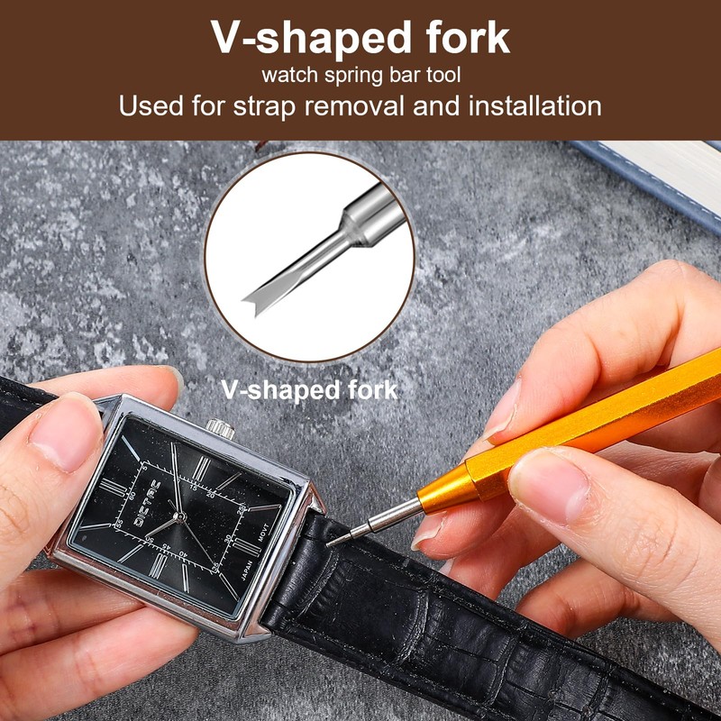Mabor Watch Band Pins Remover Tool, Double Ended Design Repair