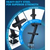 Boat Trailer Steps with Handrail Heavy-Duty Boats Boarding Step Ladder