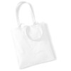 Westford Mill Unisex's WM101WHIT Wm101 Promo Bag for Life-White One