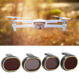 Akozon Drone Filter NDPL Neutral Density Polarizer Lens Filters for FIMI X8 Lens Professional Anti-Fouling and Scratch Resistant Photography Filter Kit Filter (ND16PL)