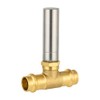 EFIELD MH-361T 1/2-Inch Copper Press Connection Tee,Stainless Steel Water Hammer
