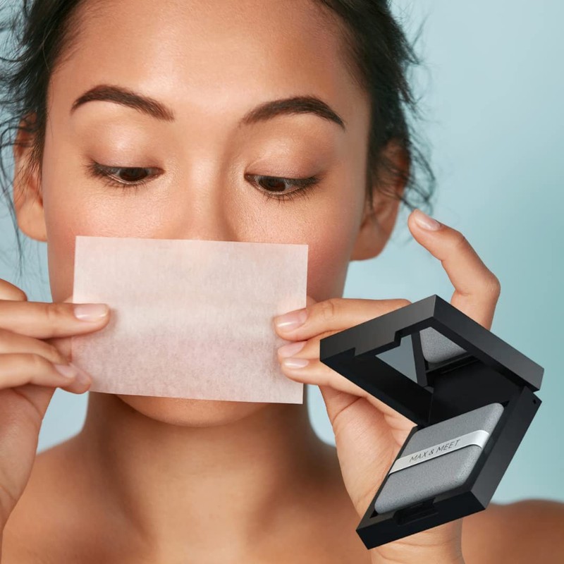 Papel absorbente de grasa facial de papel fibra de bambu