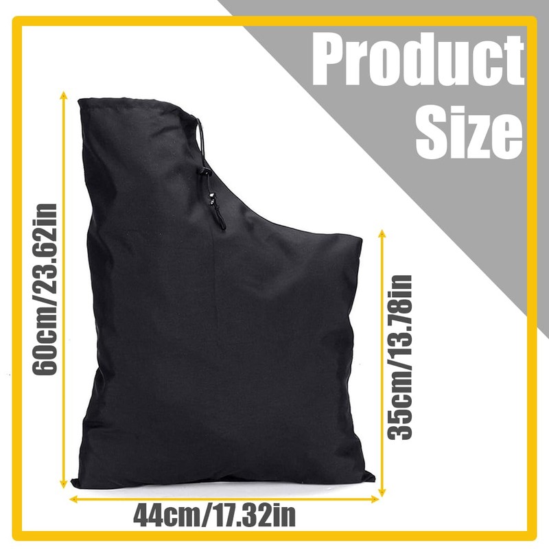 Leaf vacuum collection bag, leaf vacuum collection bag, leaf blower