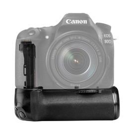 Green Extreme BG-E14 Battery Grip for Canon EOS 80D & 90D – Extended Battery Life, Vertical Shutter Control & Enhanced Ergonomics