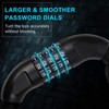 UBULLOX Bike Chain Lock 3FT 5-Digit Combination Bike Locks Anti-Theft