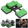 1Pair Home Dumbbell Frame Stand Prevent Rolling Dumbbell Rack Holder