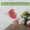 CAPASTEC Betta Fish Bed, Betta Leaf Bed, Plastic Betta Hammock,