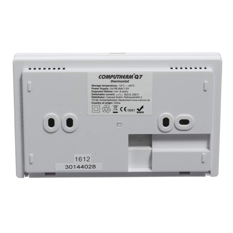 COMPUTHERM Q7 Programmable Digital Room Thermostat, Temperature Thermometer, Wall Thermostat,