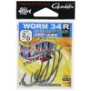 Gamakatsu Worm Hook Elite Tourer Worm 34R 2/0 6pcs NS